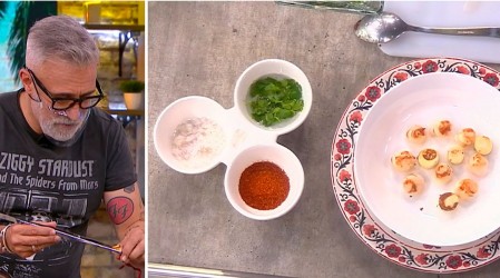 Ostiones y palmitos en salsa citronette: Sergi Arola enseña a preparar una receta afrodisíaca
