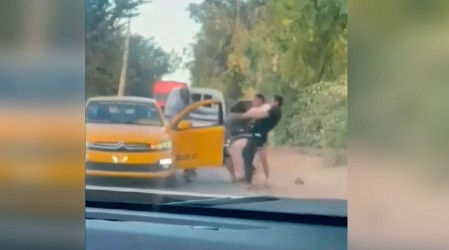 Conductor quedó en riesgo vital tras ser duramente golpeado por un padre y su hijo en San Rafael