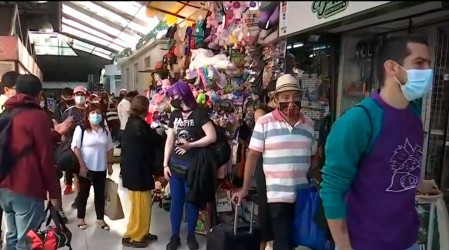 Jornada clave: Largas filas en el terminal de buses ad portas de nuevos anuncios en el plan Paso a Paso