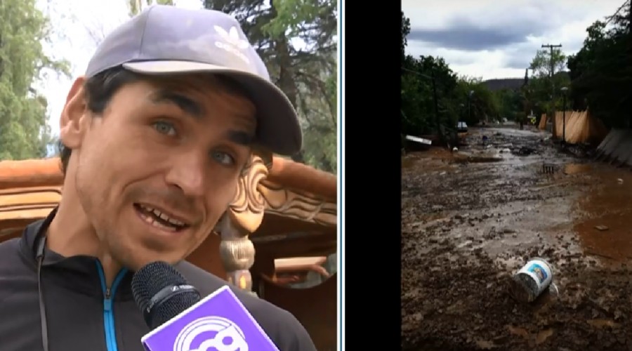 "Estamos todos super preocupados": Pangal y vecinos temen nuevo aluvión en Cajón del Maipo
