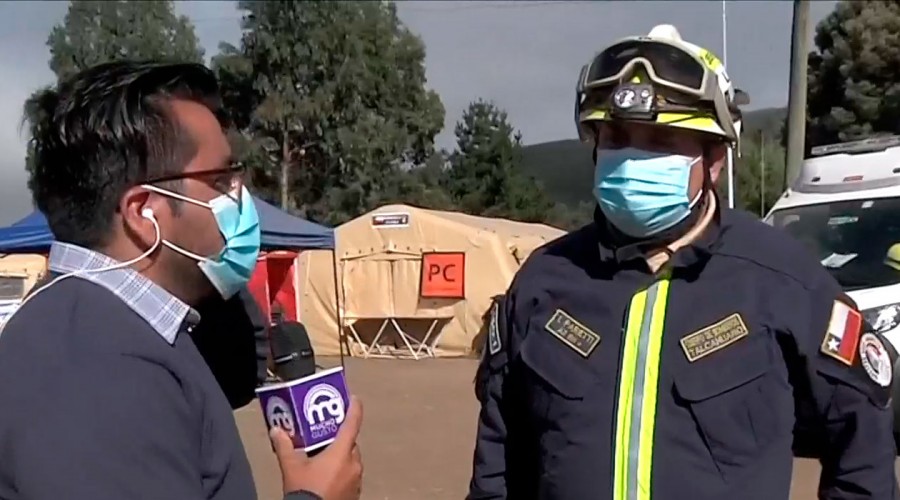 Caso Tomás Bravo: Jefe de Unidad de Bomberos indica que terreno de búsqueda 'está alterado en un 100%'