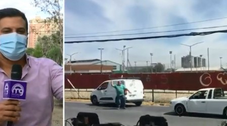 Discusión entre conductores por choque finaliza en grave atropello en Macul