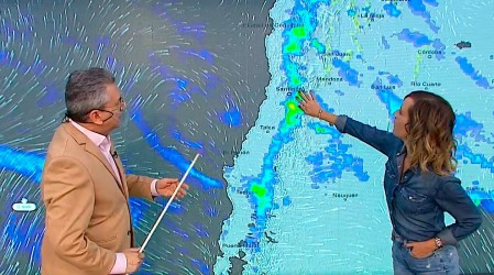 A sacar el paraguas: Desde las 15:00 horas se esperan lluvias en algunos sectores de Santiago
