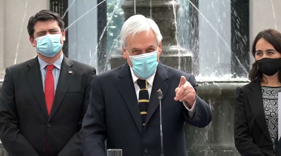 Presidente Piñera indica que llevará al TC el tercer retiro del 10% de ser necesario Presidente Piñera indica que llevará al TC el tercer retiro del 10% de ser necesario