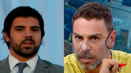 José Antonio Neme respondió en tenso momento a Joaquín Lavín Jr. tras acusación de conflicto de interés