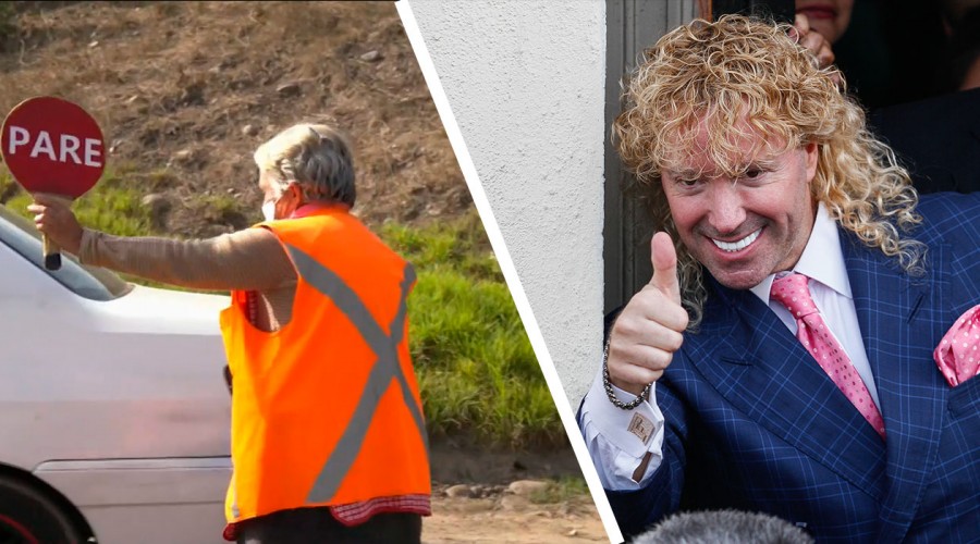 Leonardo Farkas donará $1 millón a mujer de 82 años que trabaja dirigiendo el tránsito Leonardo Farkas donará $1 millón a mujer de 82 años que trabaja dirigiendo el tránsito