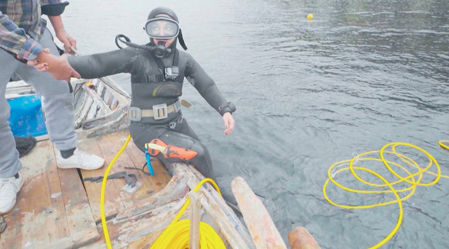 Las aventuras extremas de Mariana Derderián en la costa del Biobío