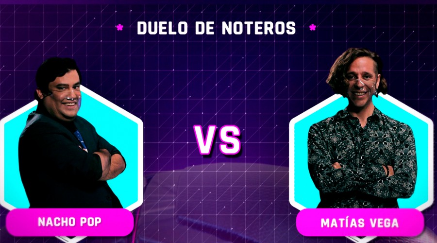 Nacho Pop y Matías Vega: duelo de noteros en Torneo Mega Game ¿Quién será el gran ganador?