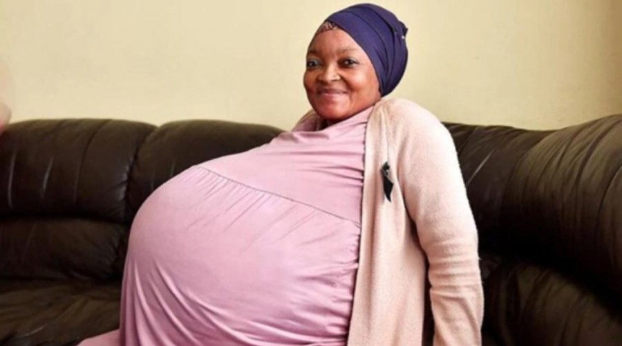 Impacto mundial: Mujer rompe el récord Guinness luego de dar a luz a 10 bebés en Sudáfrica