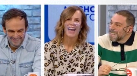 ¿Neme celoso?: Rodrigo Sepúlveda llegó a Mucho Gusto y causó una divertida reacción en los animadores