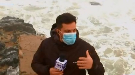 Alerta meteorológica: Costas de la país sufren fuertes marejadas que forman olas de hasta 10 metros