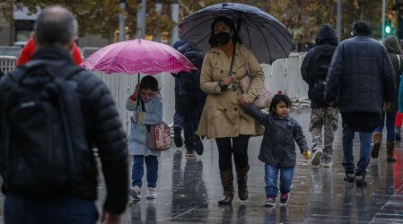 ¡Se viene lluvia en Santiago! Revisa cómo serán las precipitaciones para este miércoles