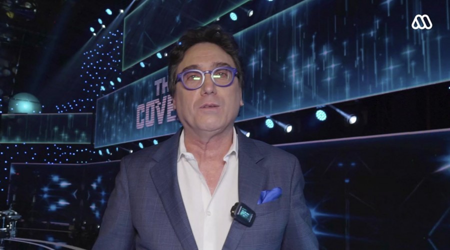 "Es un grandísimo programa": Óscar Mediavilla llegó desde Argentina para participar como jurado en The Covers