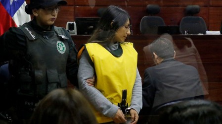 Johanna Hernández , condenada por el crimen del profesor Nibaldo: "
