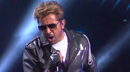 Koke Santa Ana aceptó el desafío de convertirse en George Michael en