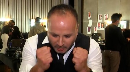 'Con toda la fé': 'Pelao' Rodrigo antes de su presentación en The Covers