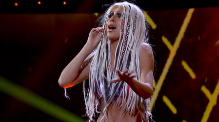 ¡Icónica!: Camila Andrade se transformó en Christina Aguilera
