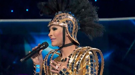 ¡Iguales! Arianda Sodi se transformó en Yuri con un excéntrico vestuario