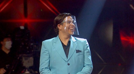 'Pastelito' se transformó en el 'Mejor Tributo de la Noche'