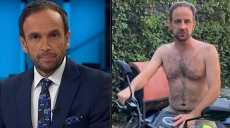 ¡Arriba de una moto!: Stefan Kramer vuelve a sorprender con genial imitación a Rodrigo Sepúlveda
