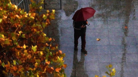 Lluvias en Santiago: Conoce el pronóstico del tiempo para el resto de la semana