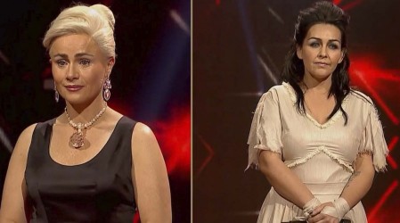 Denisse Malebrán cautivó como Amy Lee y lideró el versus contra Amaya Forch como Lady Gaga