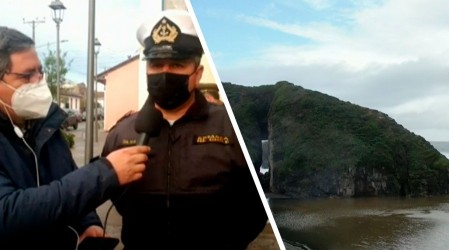 "Ayer encontramos una zapatilla": Capitán de la Armada sobre la búsqueda de tres desaparecidos en Cobquecura