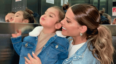 Gala Caldirola celebró las Fiestas Patrias con foto de su hija vestida de "huasita"