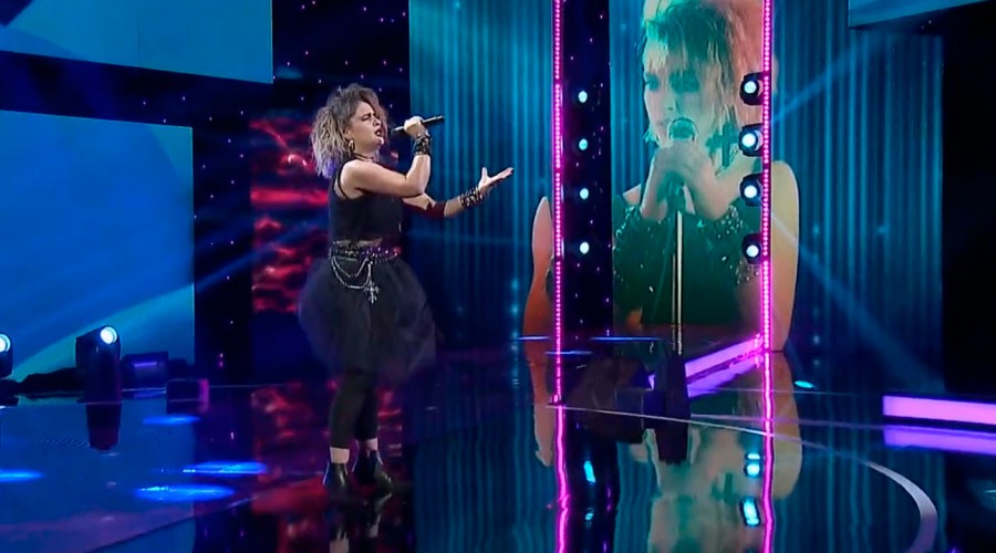 Paloma Soto se transformó en Madonna para enfrentar la doble eliminación de The Covers