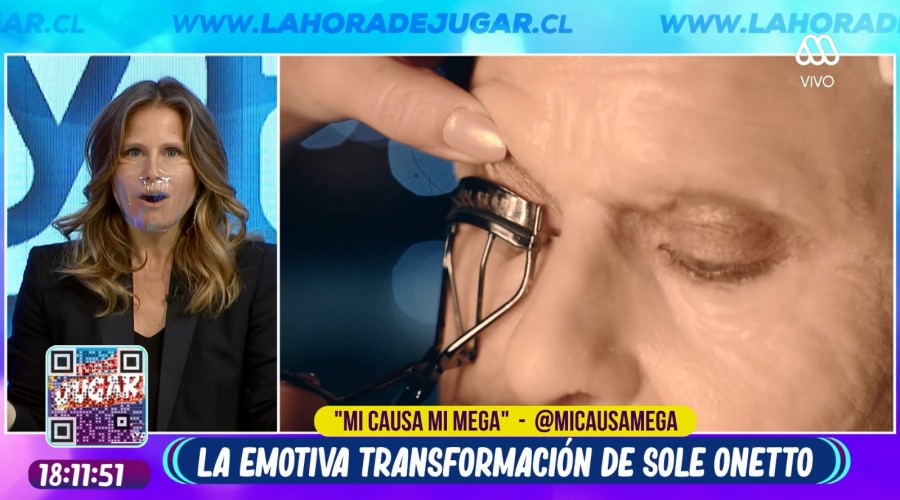 Soledad Onetto sorprende en La Hora de Jugar con su increíble transformación