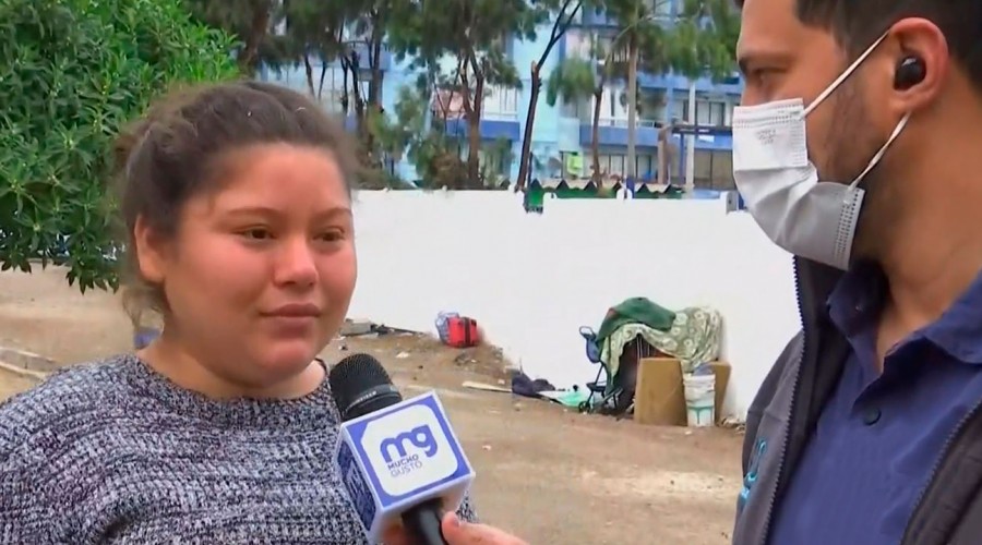 Migrante venezolana rompe en llanto y descarta repatriación: '¿Qué voy a hacer yo en Venezuela?' Migrante venezolana rompe en llanto y descarta repatriación: '¿Qué voy a hacer yo en Venezuela?'