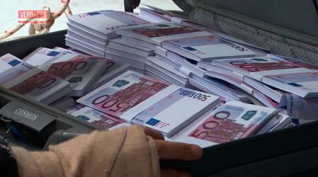 Cristóbal y Agustina encontraron los 5 millones de euros