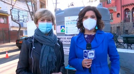 Alcaldesa Matthei señala que locales y oficinas de Bellavista no podrán funcionar por corte de agua potable
