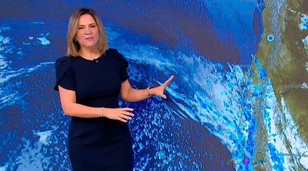 Vuelve la lluvia: Michelle Adam anuncia precipitaciones en el sur del país y parte de la Región Metropolitana
