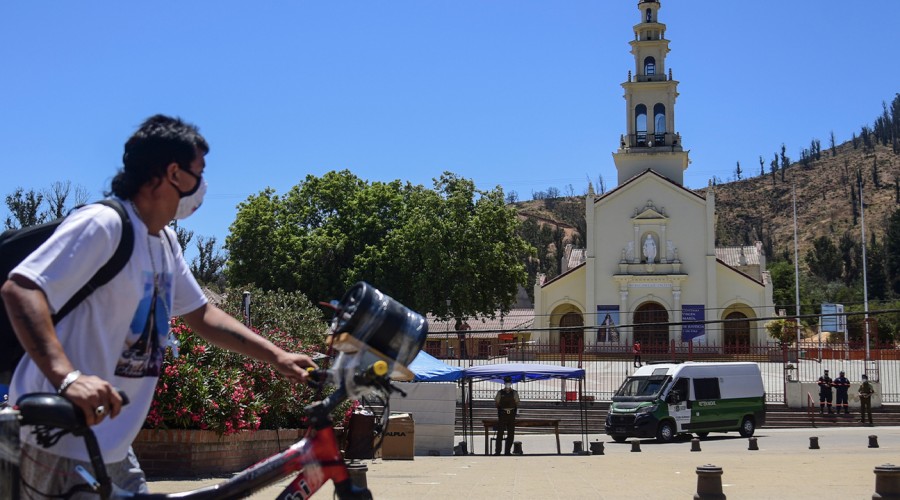 Autoridades suspenden peregrinación al santuario de Lo Vásquez por segundo año consecutivo