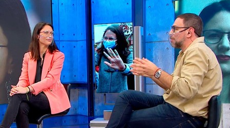 Revisa el diálogo entre la alcaldesa Irací Hassler y José Antonio Neme en Mucho Gusto