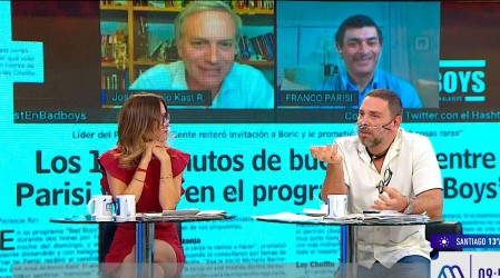 ¿Debería ir Boric?: Panel de Mucho Gusto analiza participación de Kast en el programa "Bad Boys" de Parisi