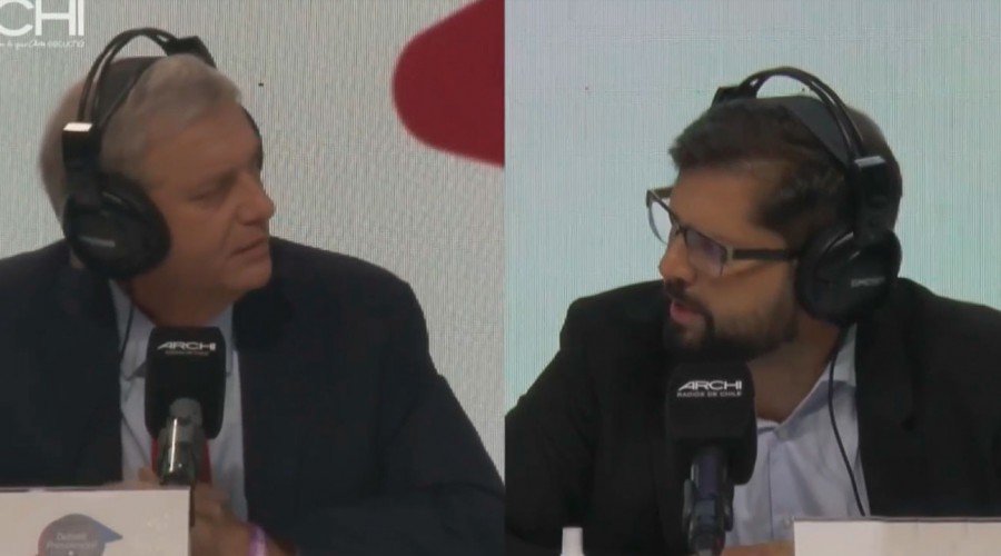 Gabriel Boric y José Antonio Kast se enfrentaron en duro debate presidencial organizado por ARCHI