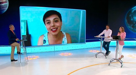 Marte y la Luna se "besaron": Astrónoma explicó esta cercanía entre ambos cuerpos celestes