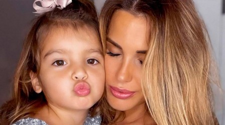 ¡Crecen tan rápido!: Así de grande está la hija de Gala Caldirola con Mauricio Isla