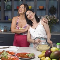 Ideales para el verano: Ingrid Cruz preparó unas deliciosas recetas junto a la chef Genoveva Tenaillon