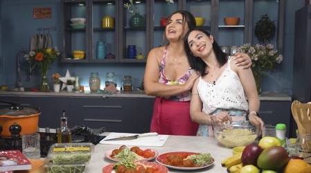 Ideales para el verano: Ingrid Cruz preparó unas deliciosas recetas junto a la chef Genoveva Tenaillon