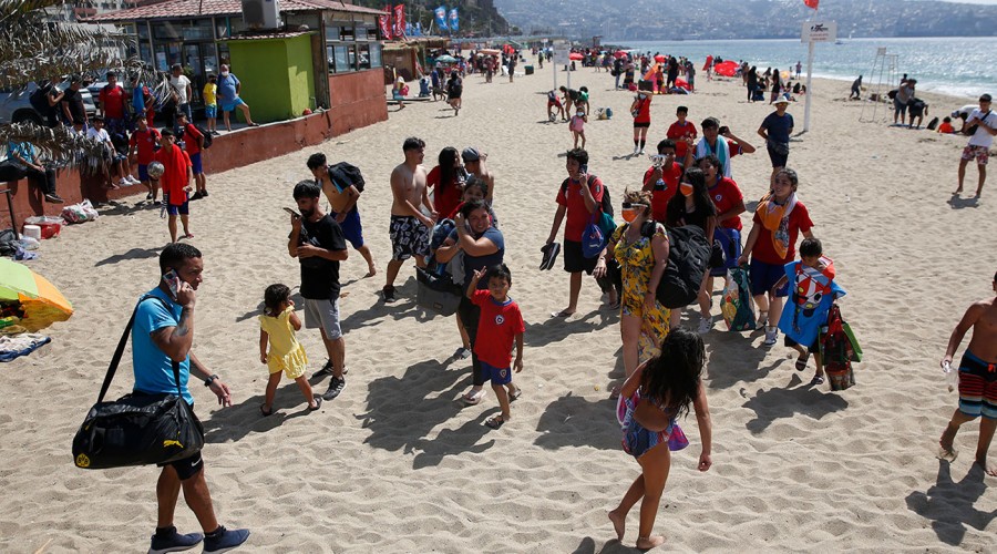 Estas son las regiones en que se deben evacuar las playas tras el Estado de Precaución