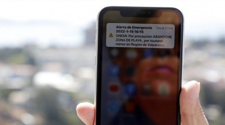 Onemi hará pruebas del Sistema de Aviso de Emergencia en 5 comunas de la RM