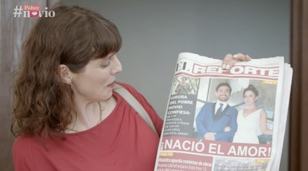 Norma revela a la prensa que nació el amor entre Santiago y Alicia - Capítulo 93