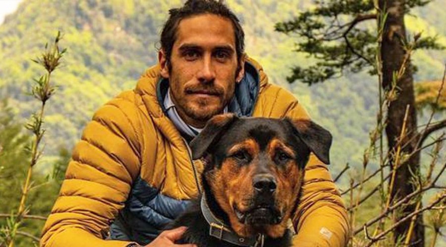 Apañando en todas: Redes sociales se enternecen con Pedro Astorga y su perro Newen