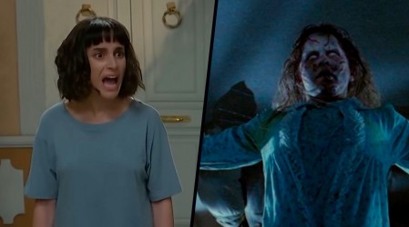 "Que empiece el exorcismo": Martina sorprendió a los fans al más puro estilo del cine de terror