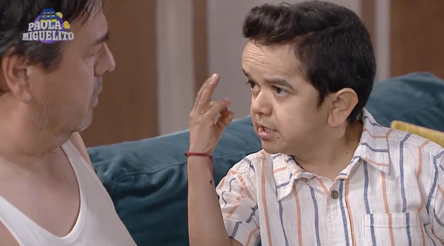 Miguelito interroga al nuevo pretendiente de Paola