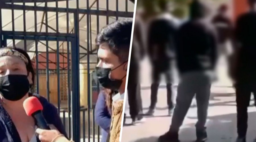 Registran nueva pelea entre estudiantes en San Fernando: Padres piden seguridad en las afueras del colegio