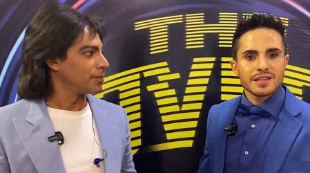 Juan David Rodríguez y Francisco Dañobeitía disfrutaron su dueto en 'The Covers 2'